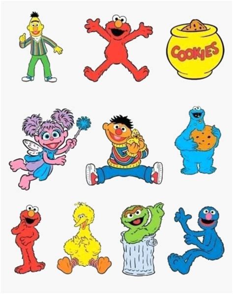 Sesame Street Characters Printables
